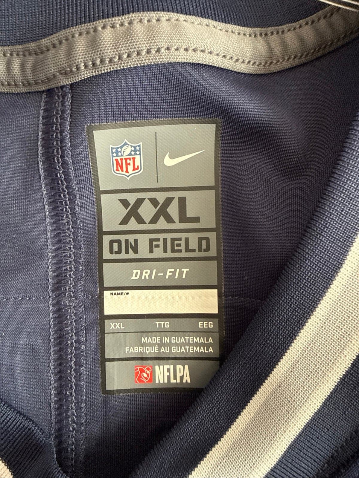 Men’s Nike Emmitt Smith #22 Dallas Cowboys Vapor Lmtd Jersey Sz 2XL - Blue RARE - Thumbnail 4