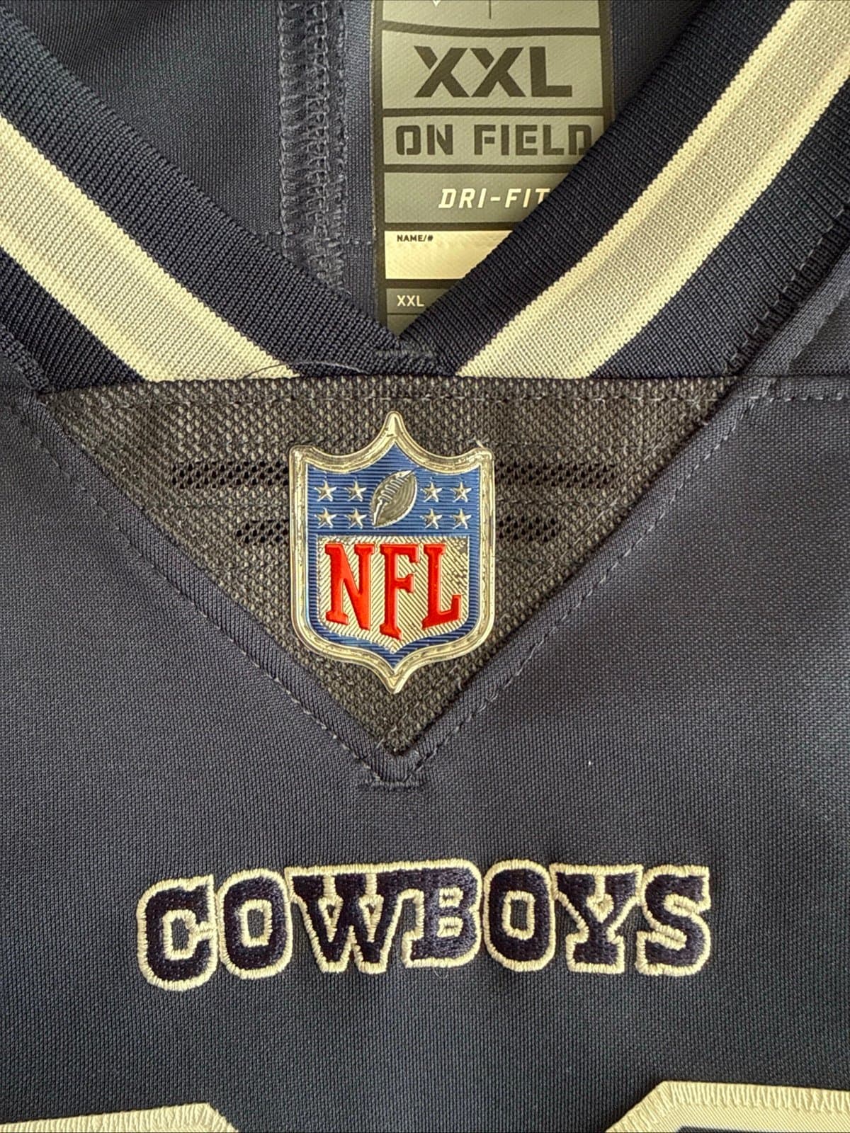 Men’s Nike Emmitt Smith #22 Dallas Cowboys Vapor Lmtd Jersey Sz 2XL - Blue RARE - Thumbnail 5