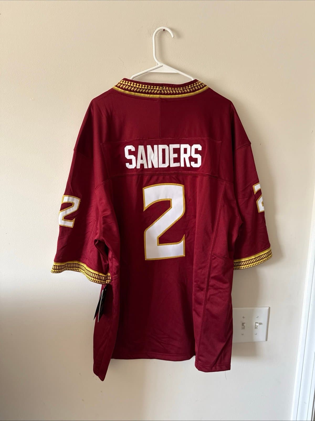 Men’s Nike Deion Sanders #2 Florida State Seminoles Football Jersey Sz XL - NWT - Thumbnail 7