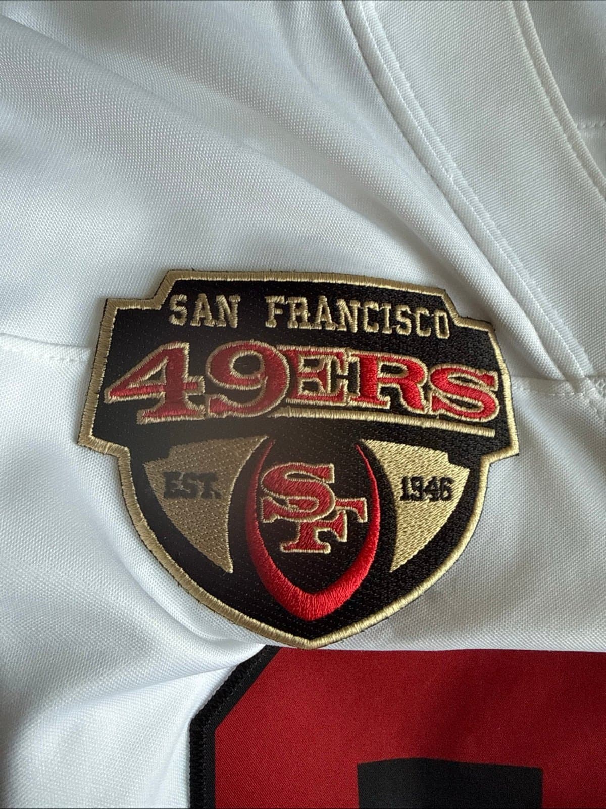 Men's Nike George Kittle #85 San Francisco 49ers 75th Anniv Jersey Sz XL - RARE - Thumbnail 5