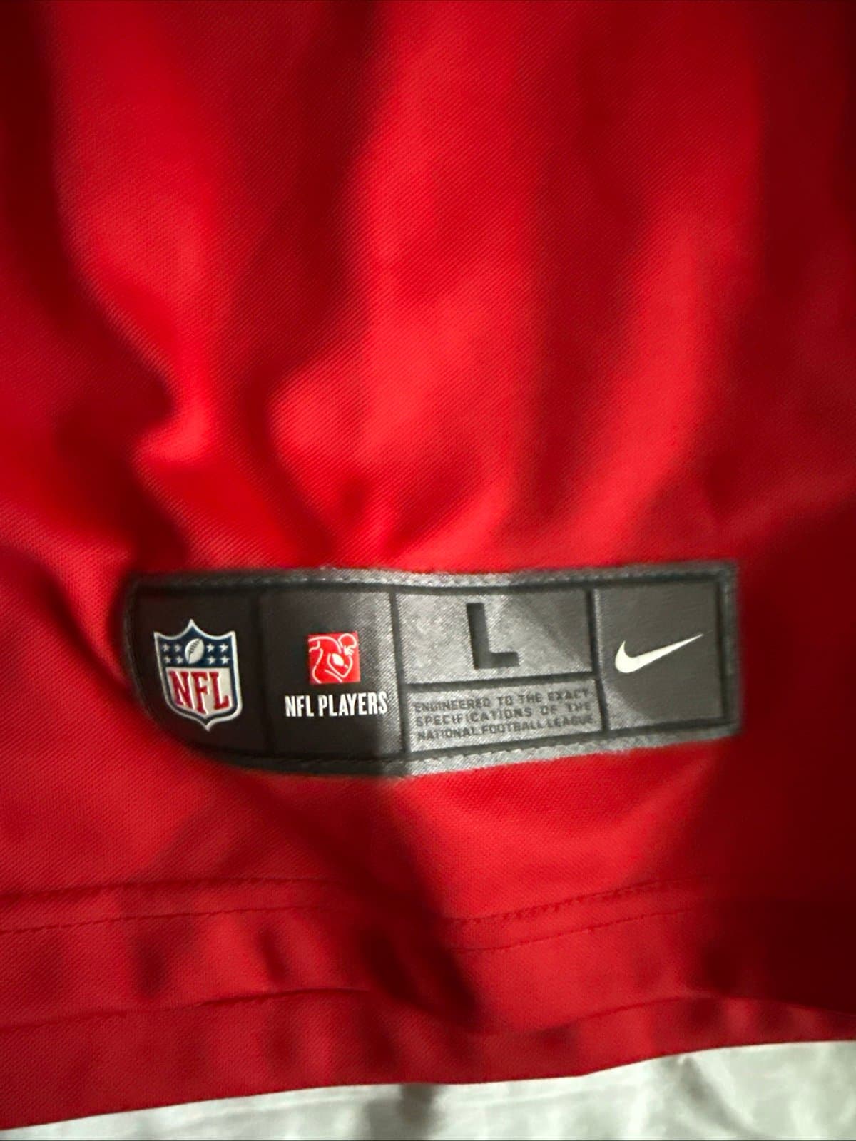 MEN’S NIKE SOLOMON THOMAS #94 SAN FRANSCISCO 49ERS VAPOR LMTD JERSEY SZ L - RARE - Thumbnail 3