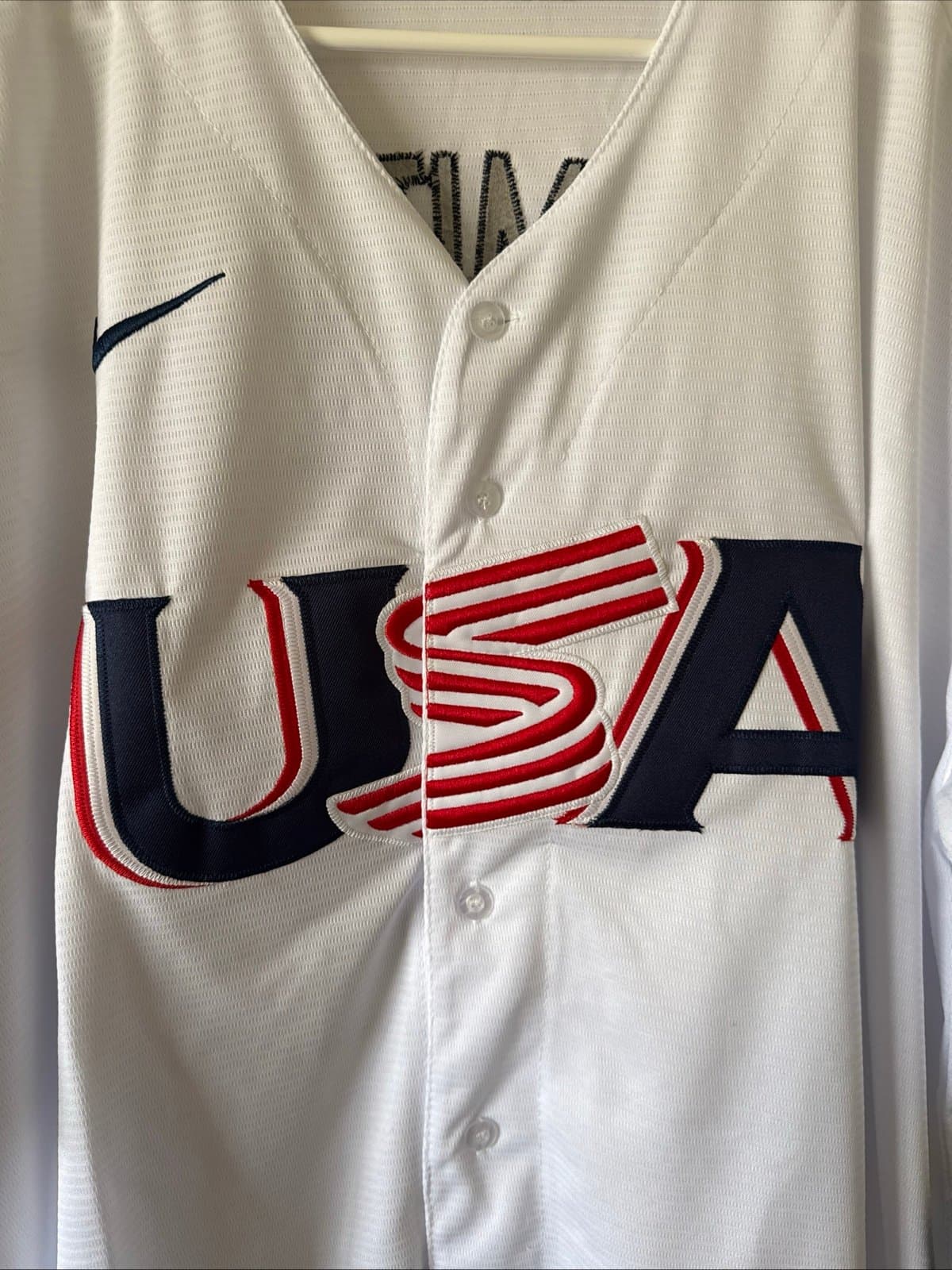 Men’s Nike Will Smith #16 Team USA 2026 World Baseball Classic Jersey Sz XL NWT - Thumbnail 2