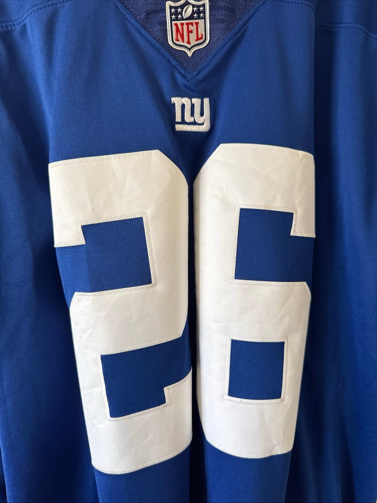 Men’s Nike Saquon Barkley #26 New York Giants Vapor Lmtd Jersey Sz XL - NWT RARE - Thumbnail 2