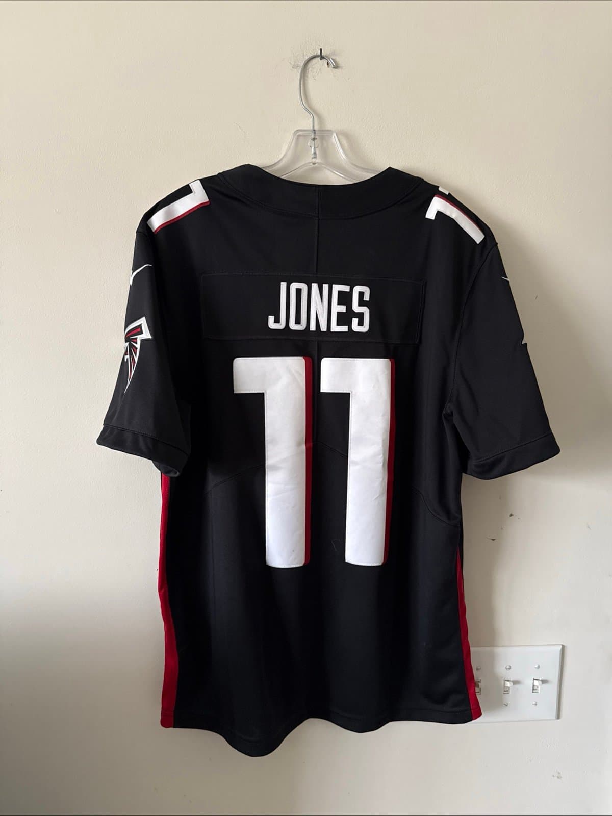 Men’s Nike Julio Jones #11 Atlanta Falcons Vapor Lmtd Jersey Sz L - Black RARE - Thumbnail 6