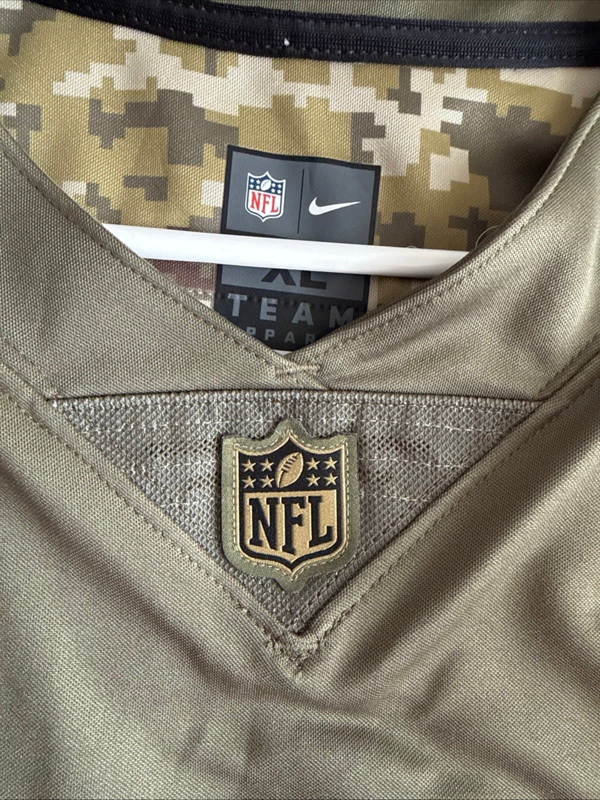 Men’s Nike Joe Namath #12 New York Jets Salute To Service NFL Jersey Sz XL RARE - Thumbnail 5