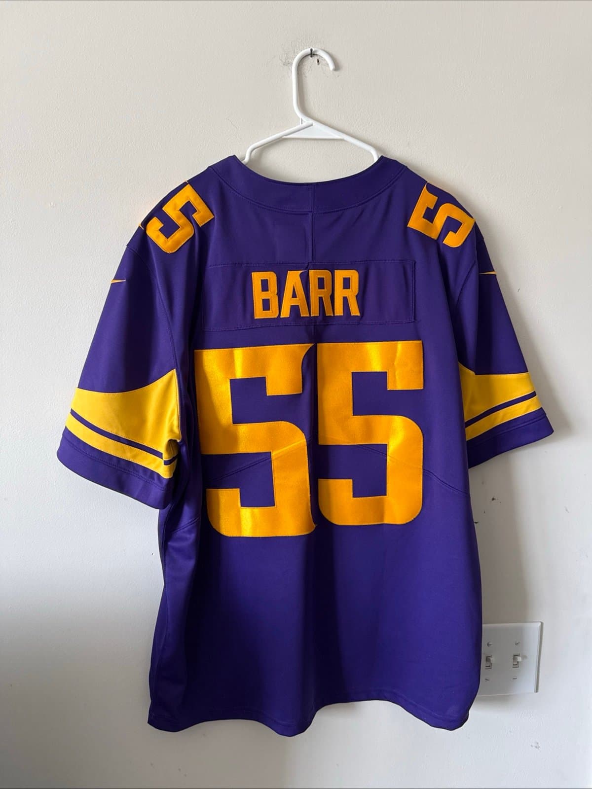 Men’s Nike Anthony Barr #55 Minnesota Vikings Vapor Limited Jersey Sz XL - RARE - Thumbnail 6