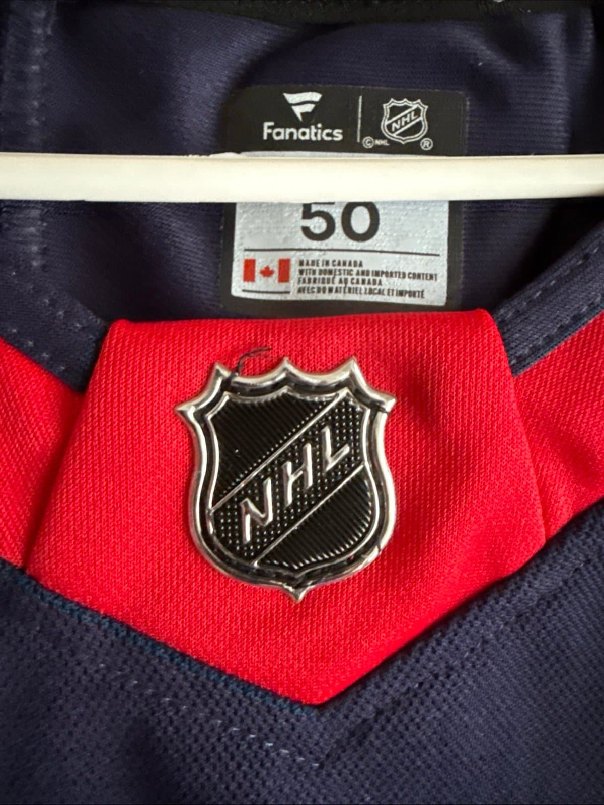 Men’s Fanatics Mark Scheifele #55 Winnipeg Jets NHL Jersey Sz 50 - Blue RARE - Thumbnail 4