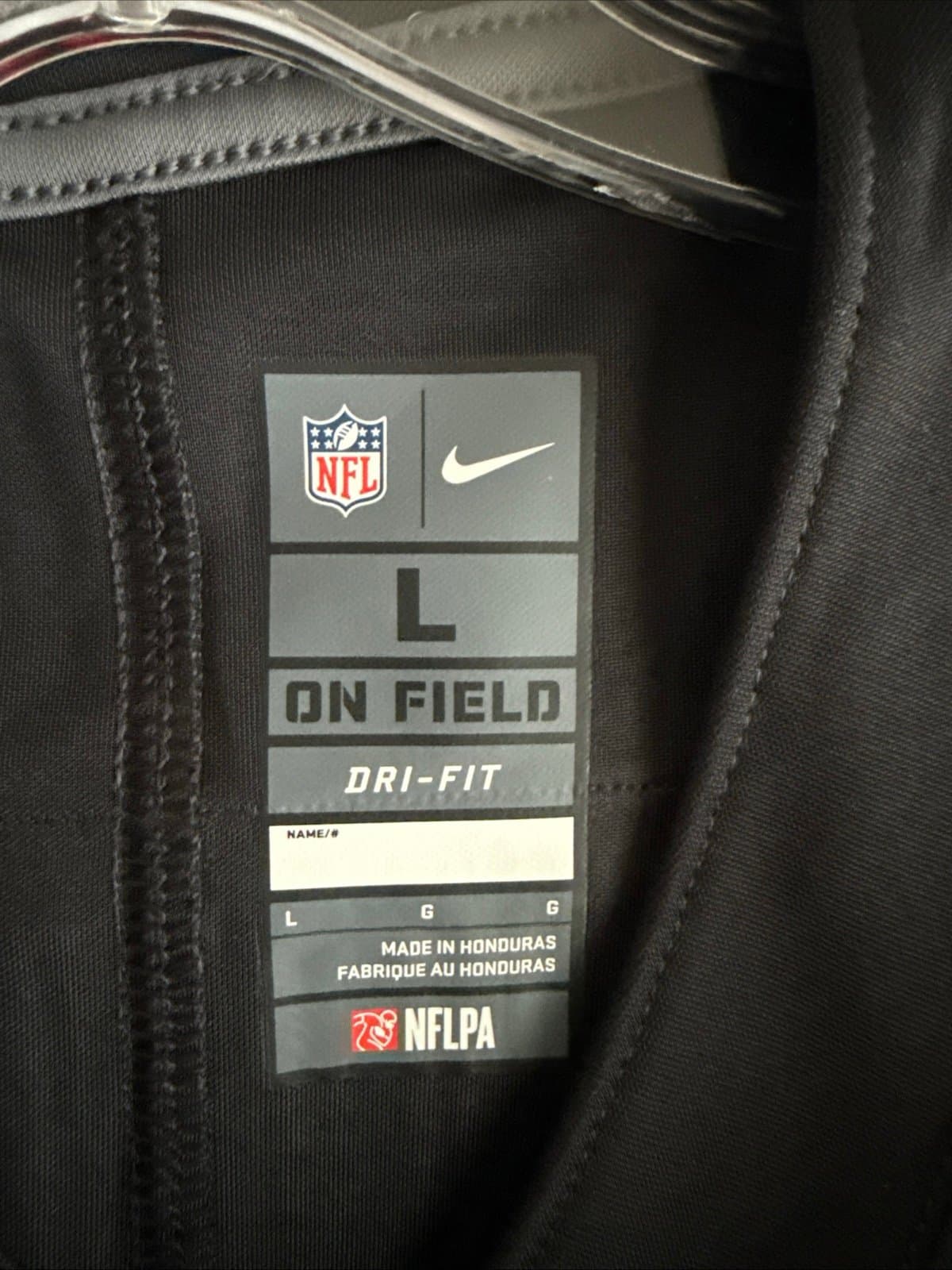 Men’s Nike Julio Jones #11 Atlanta Falcons Vapor Lmtd Jersey Sz L - Black RARE - Thumbnail 4