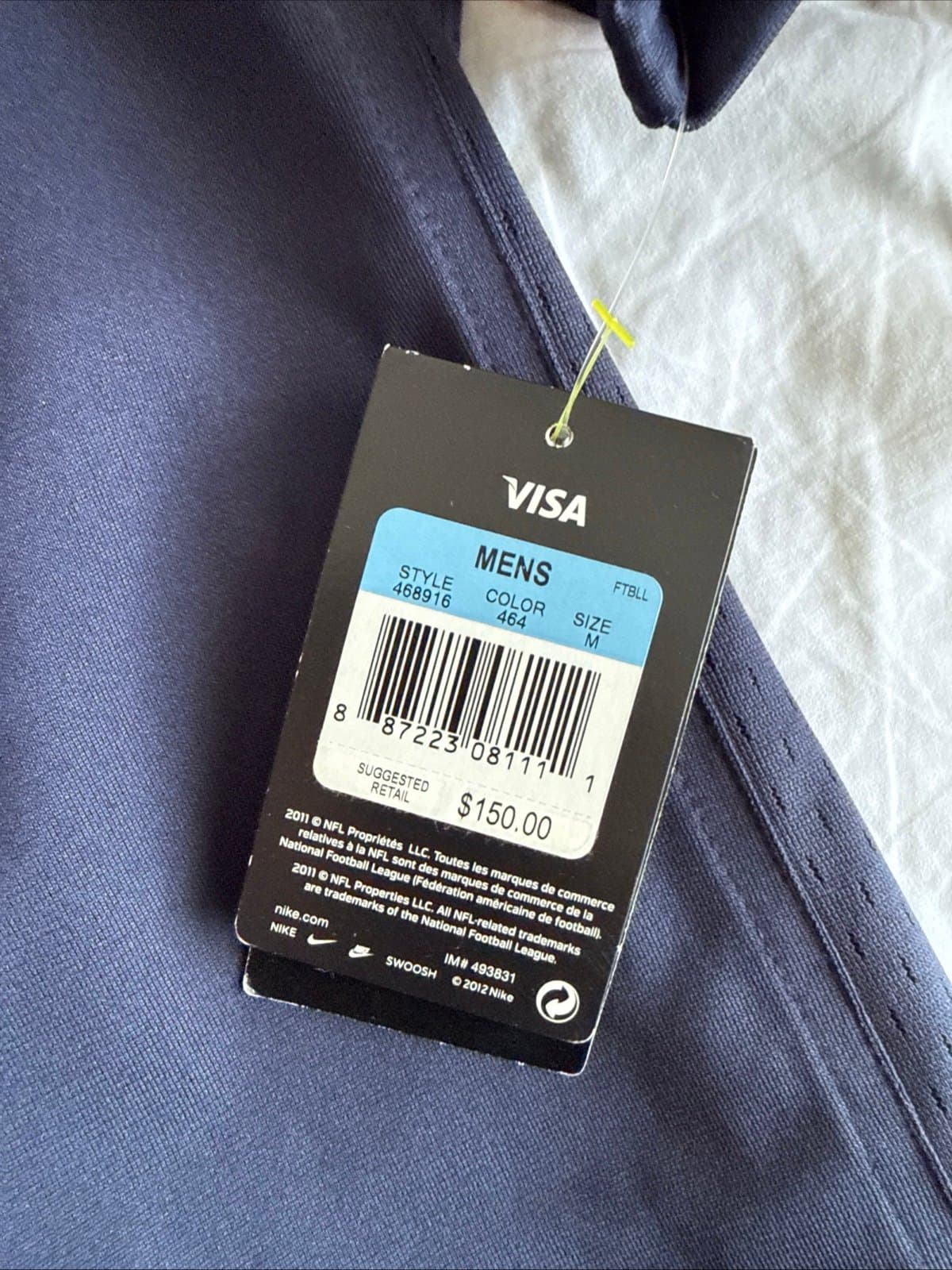 Men’s Nike Brandon Marshall #15 Chicago Bears 2015 Limited Jersey Sz M NWT RARE - Thumbnail 6