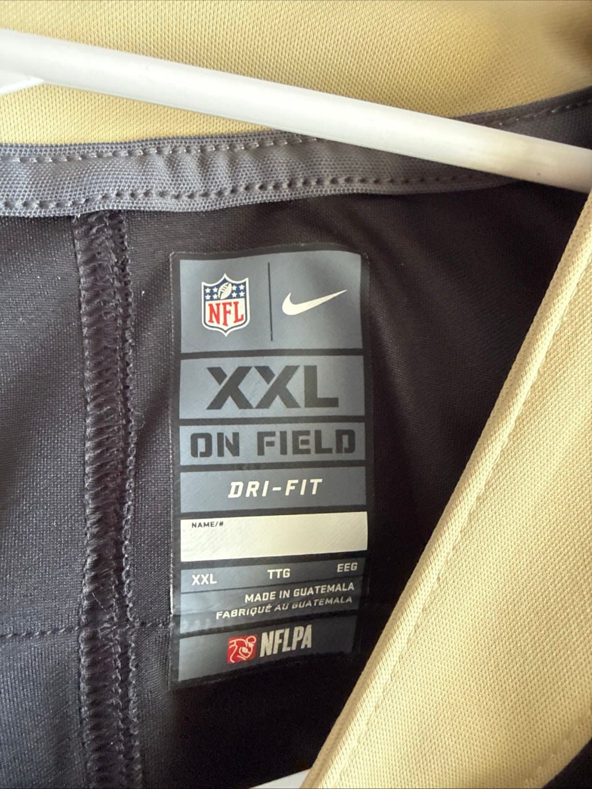 Men’s Nike MICHAEL THOMAS #13 New Orleans Saints Vapor Lmtd Jersey Sz 2XL - RARE - Thumbnail 4