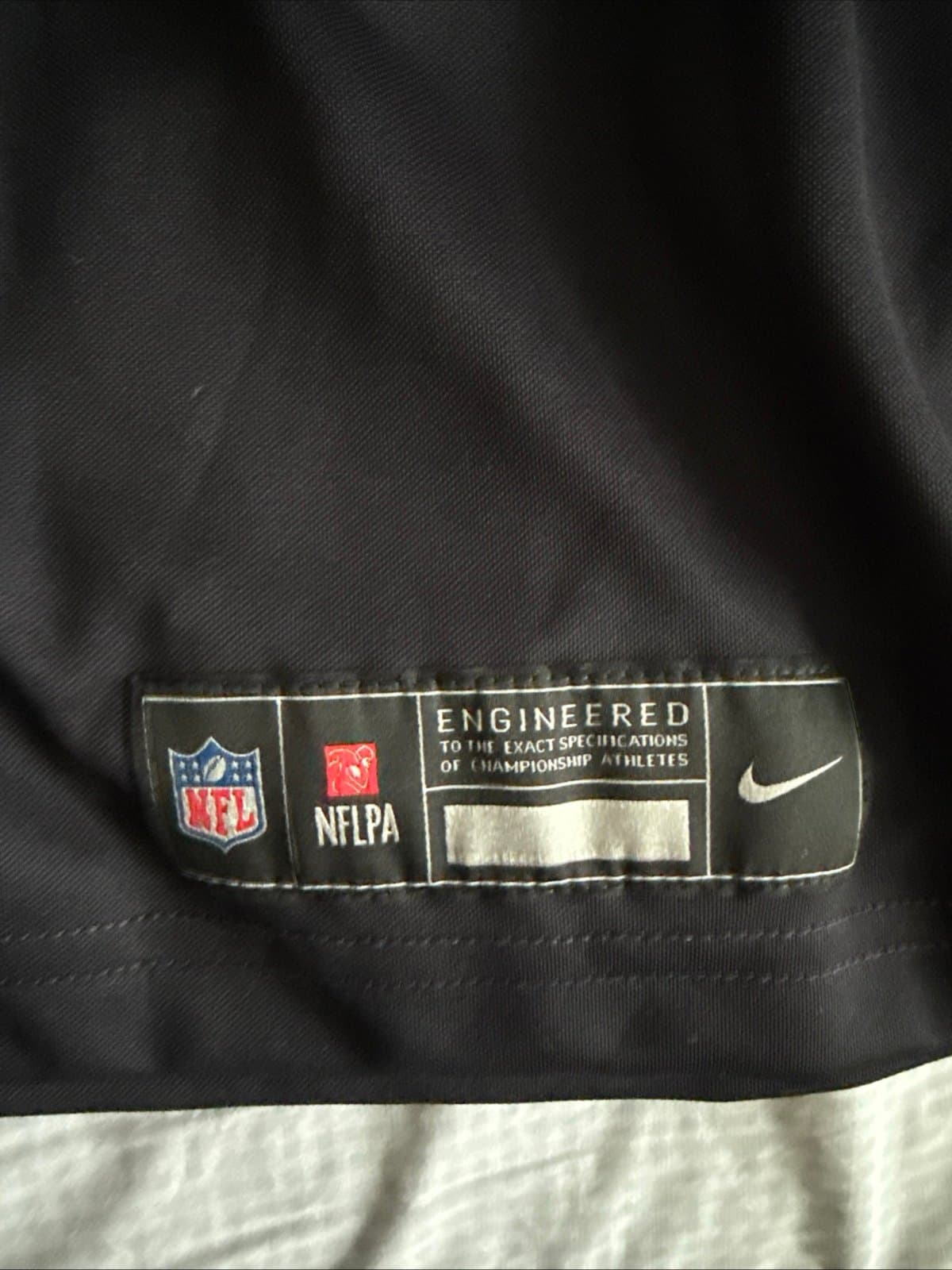 Men’s Nike CJ Stroud #7 Houston Texans Vapor Lmtd 2nd Alt Jersey Sz 2XL - Blue - Thumbnail 3