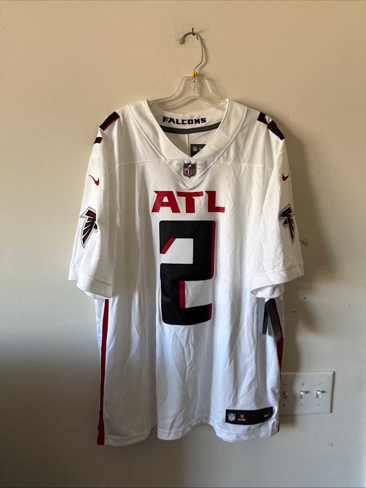 Men's Nike Matt Ryan #2 Atlanta Falcons Vapor Limited Jersey Sz 2XL - NWT RARE - Image 1