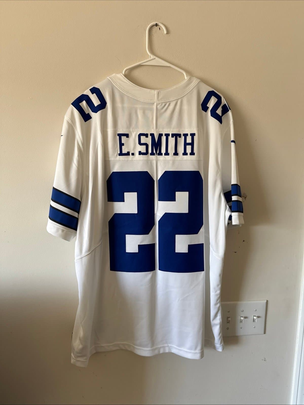 Men’s Nike Emmitt Smith #22 Dallas Cowboys Vapor Lmtd Jersey Sz 2XL - White RARE - Thumbnail 6