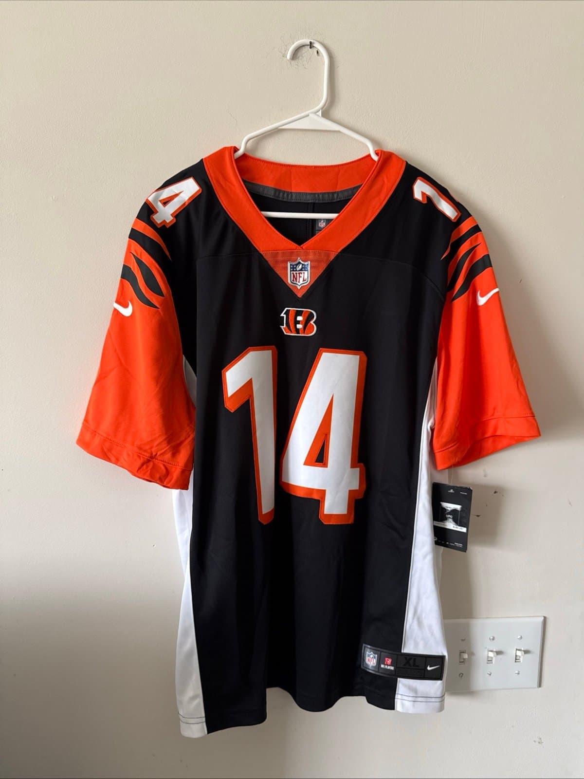 Men’s Nike ANDY DALTON #14 Cincinnati Bengals VAPOR Lmtd Jersey Size XL NWT RARE - Image 1