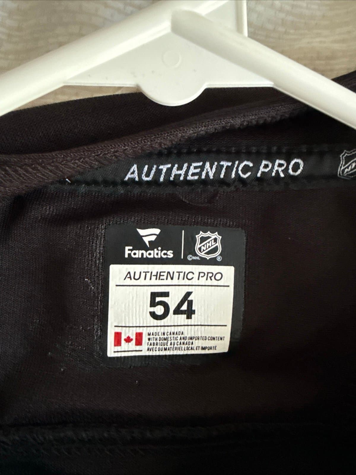 Men’s Fanatics Authentic Pro David Pastrnak #88 Boston Bruins Jersey Sz 54 NWT - Thumbnail 3