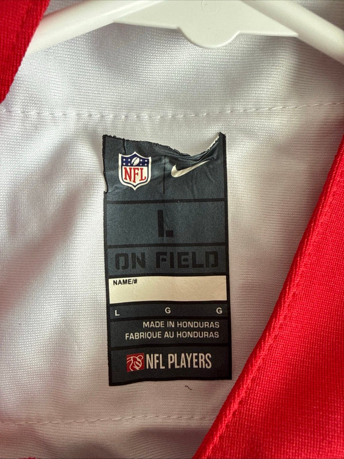 Men’s Nike Travis Kelce #87 Kansas City Chiefs 2022 Pro Bowl Jersey Sz L - RARE - Thumbnail 4