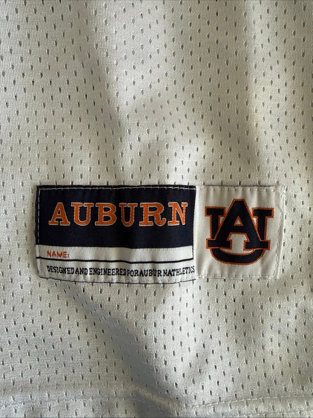 Men’s Under Armour Bo Jackson #34 Auburn Tigers NCAA Jersey Sz 50 - White - Thumbnail 3