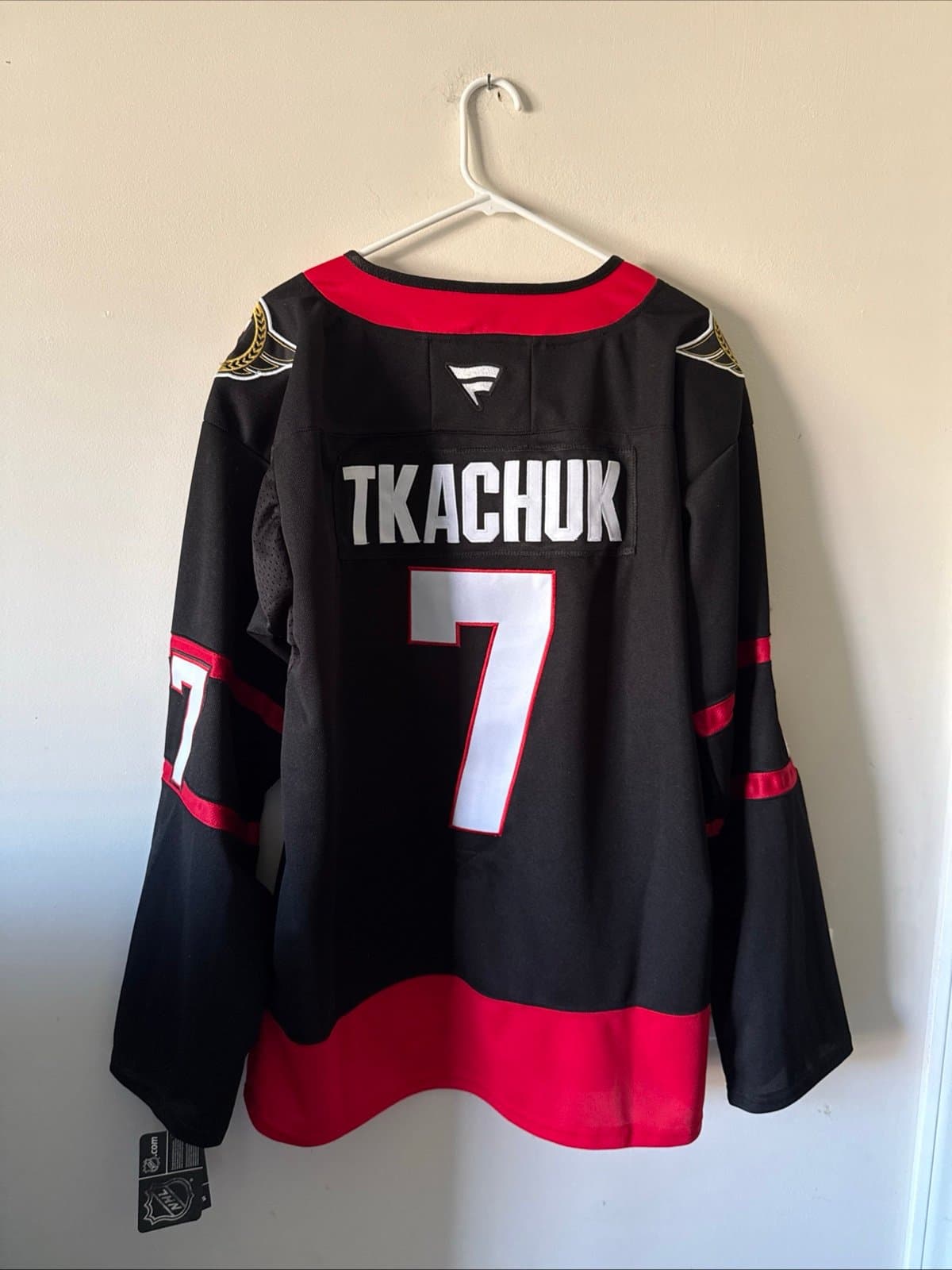 Men’s Fanatics Brady Tkachuk #7 Ottawa Senators NHL Jersey Sz 54 - NWT RARE - Thumbnail 7