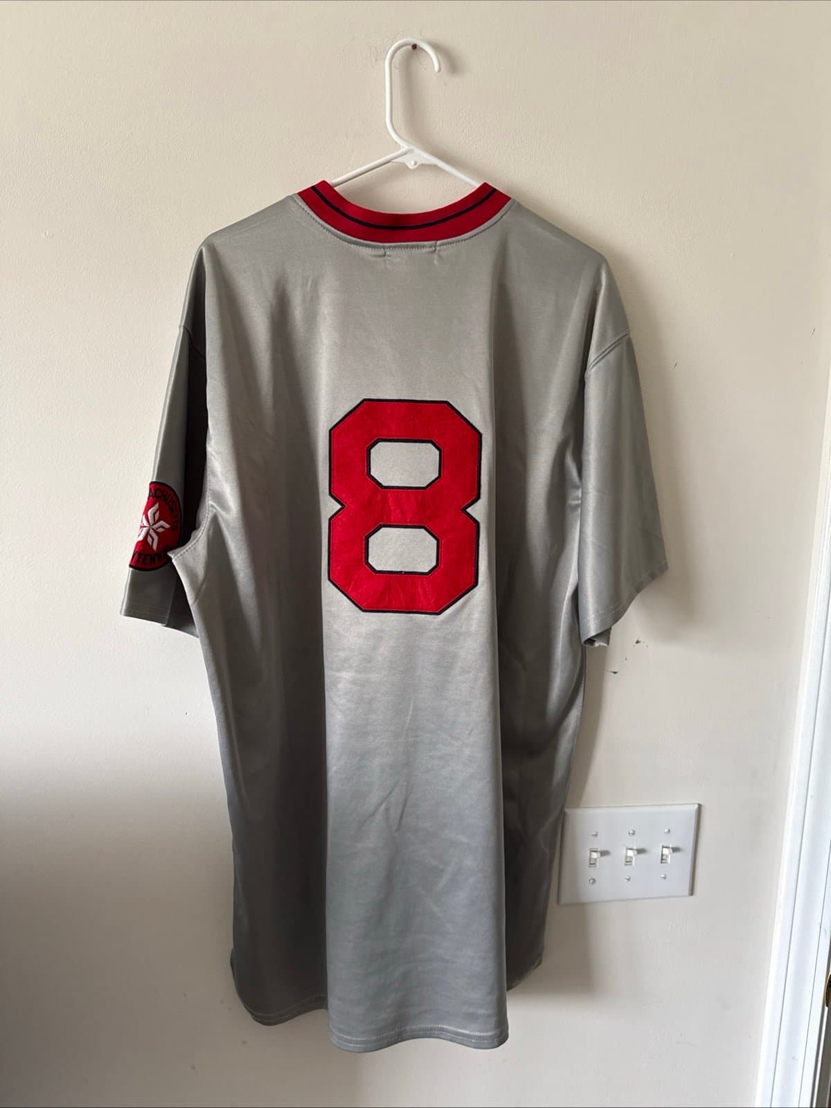 Men’s Mitchell & Ness Carl Yastrzemski #8 1975 Boston Red Sox Jersey Sz 54 - Thumbnail 6