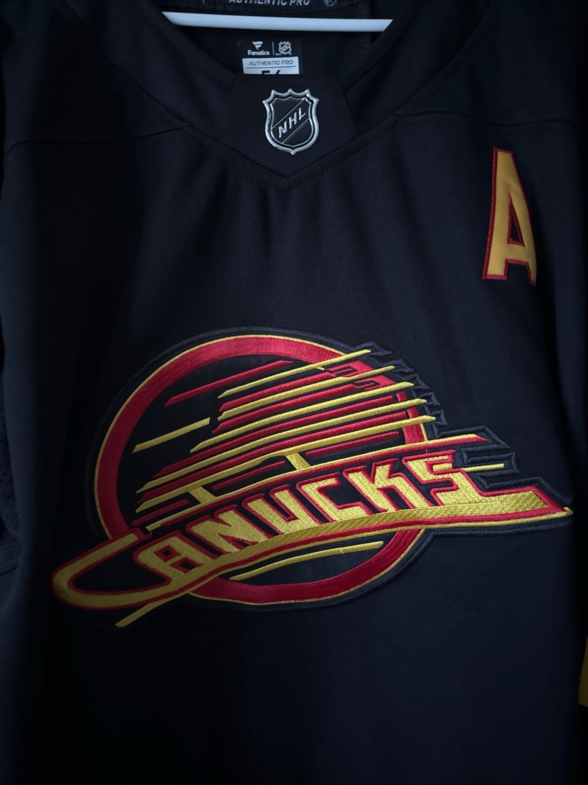 Men’s Fanatics Elias Pettersson #40 Vancouver Canucks NHL Jersey Sz 54 - RARE - Thumbnail 2