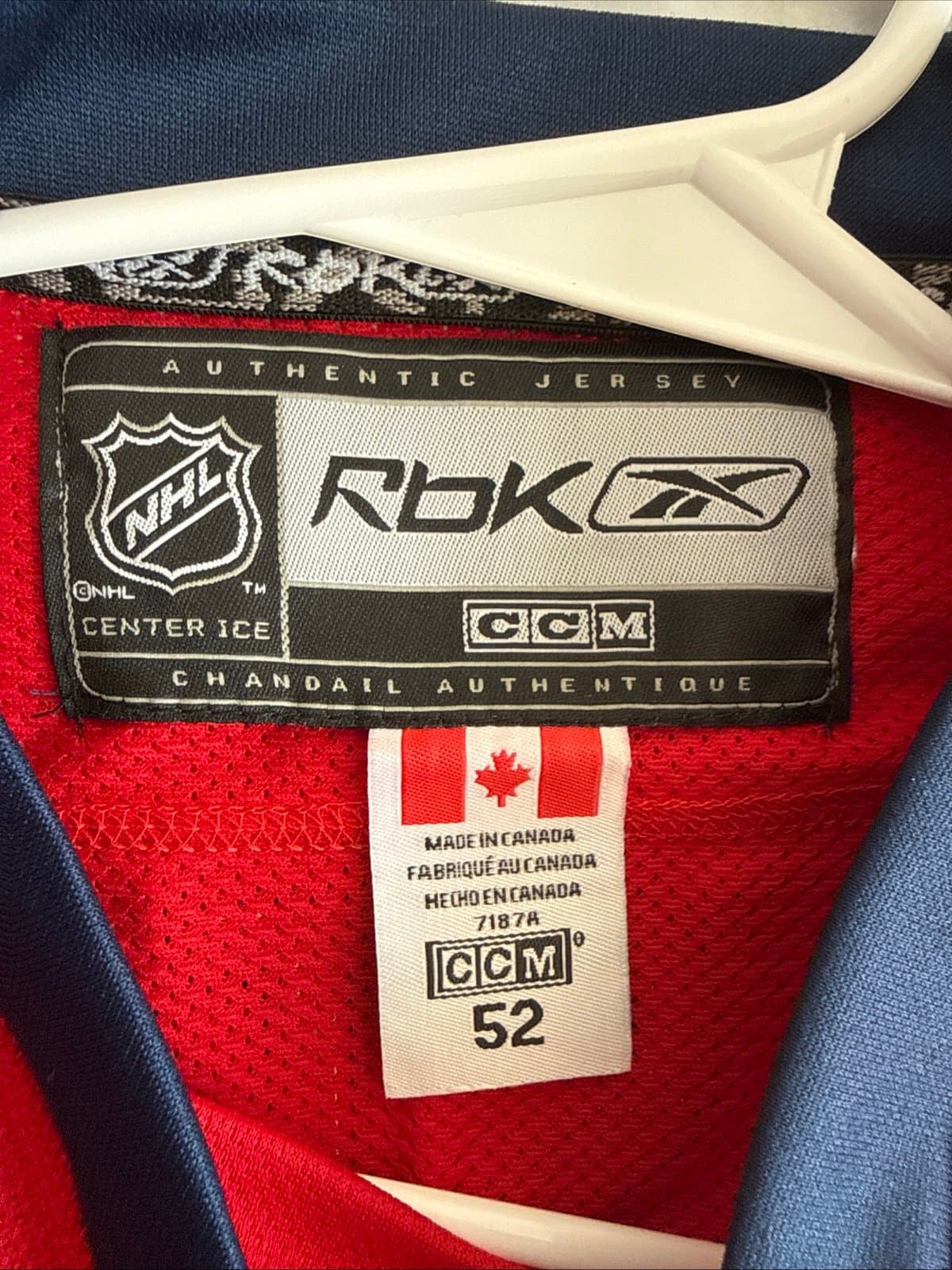 Men’s Reebok Nicklas Backstrom #19 Washington Capitals NHL Jersey Sz 52 NWT RARE - Thumbnail 3