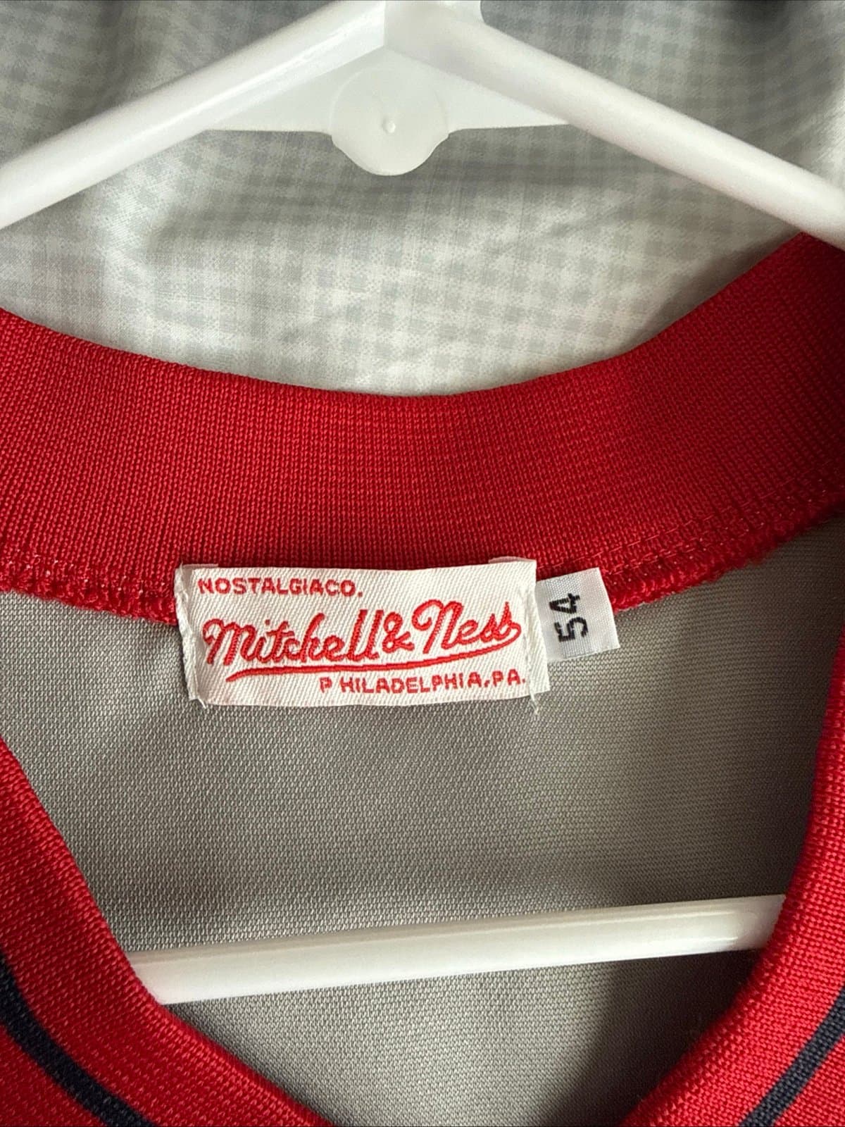 Men’s Mitchell & Ness Carl Yastrzemski #8 1975 Boston Red Sox Jersey Sz 54 - Thumbnail 5