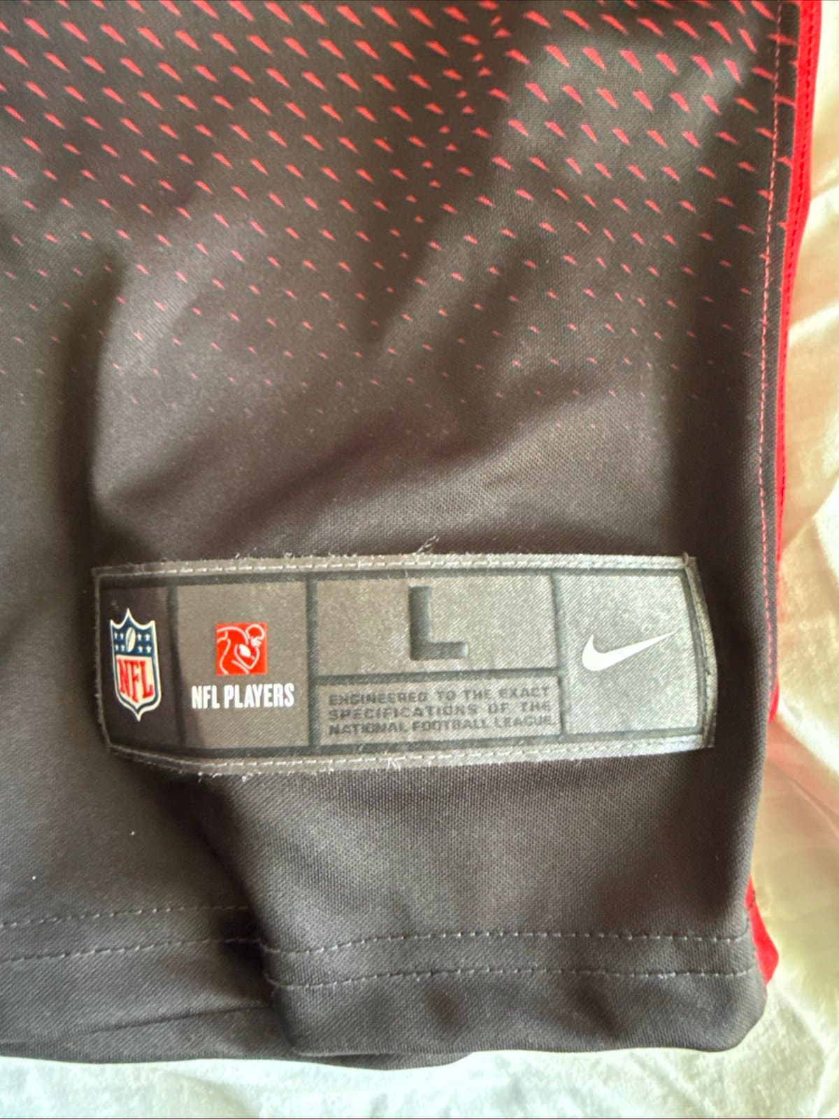 Men’s Nike Kyle Pitts #8 Atlanta Falcons Alternate Vapor Lmtd Jersey Sz L - RARE - Thumbnail 3