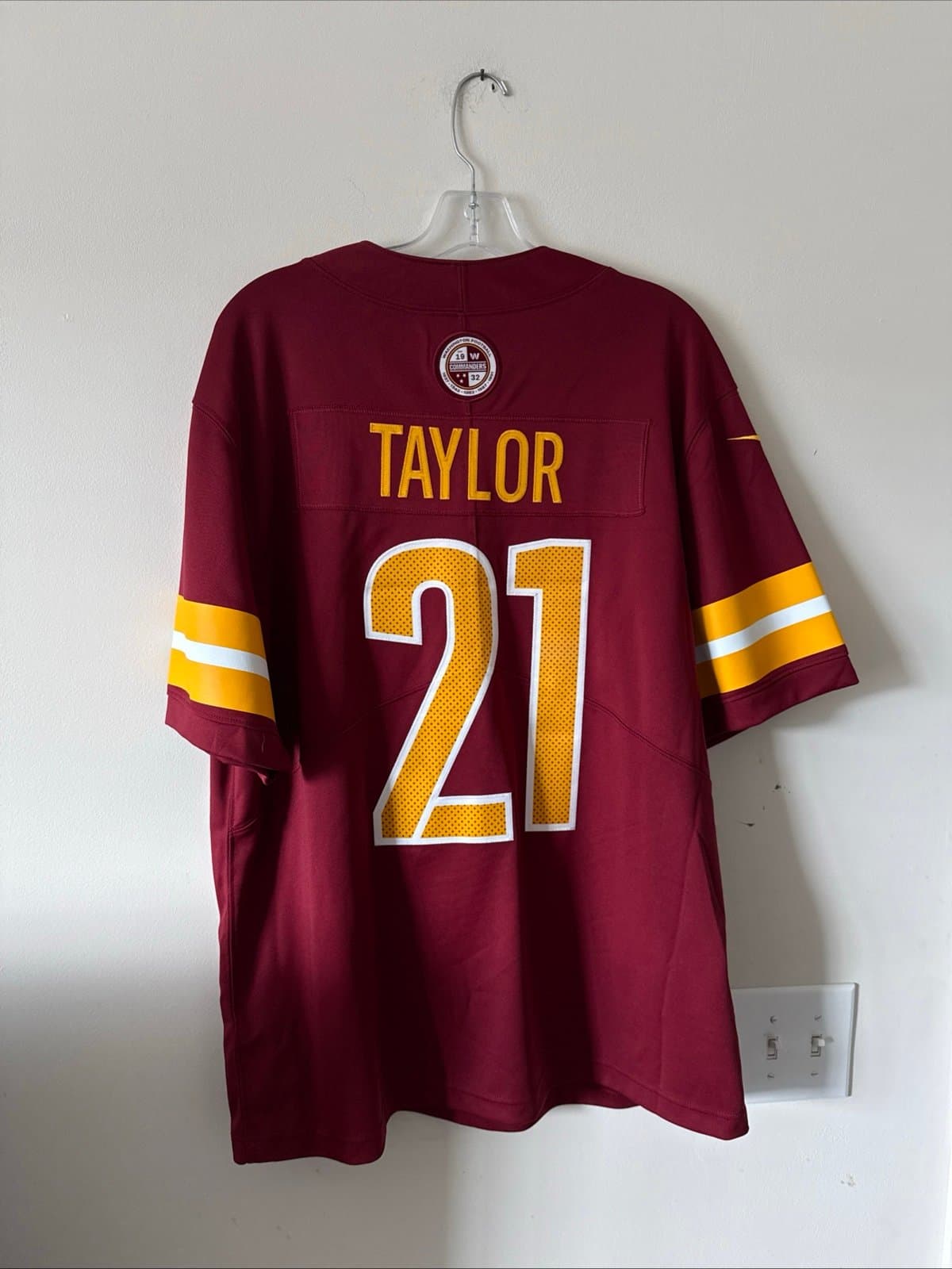 Men’s Nike Sean Taylor #21 Washington Commanders Vapor Lmtd Jersey Sz XL - RARE - Thumbnail 7