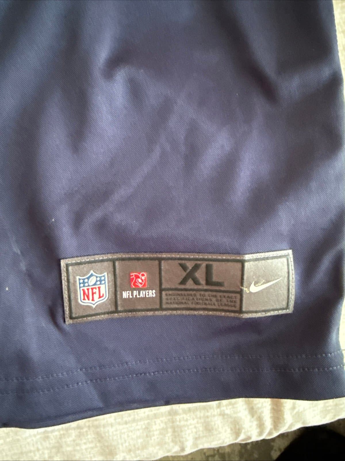 Men's Nike Ezekiel Elliott #21 Cowboys Vapor Lmtd 100 Seasons Jersey Sz XL RARE - Thumbnail 3