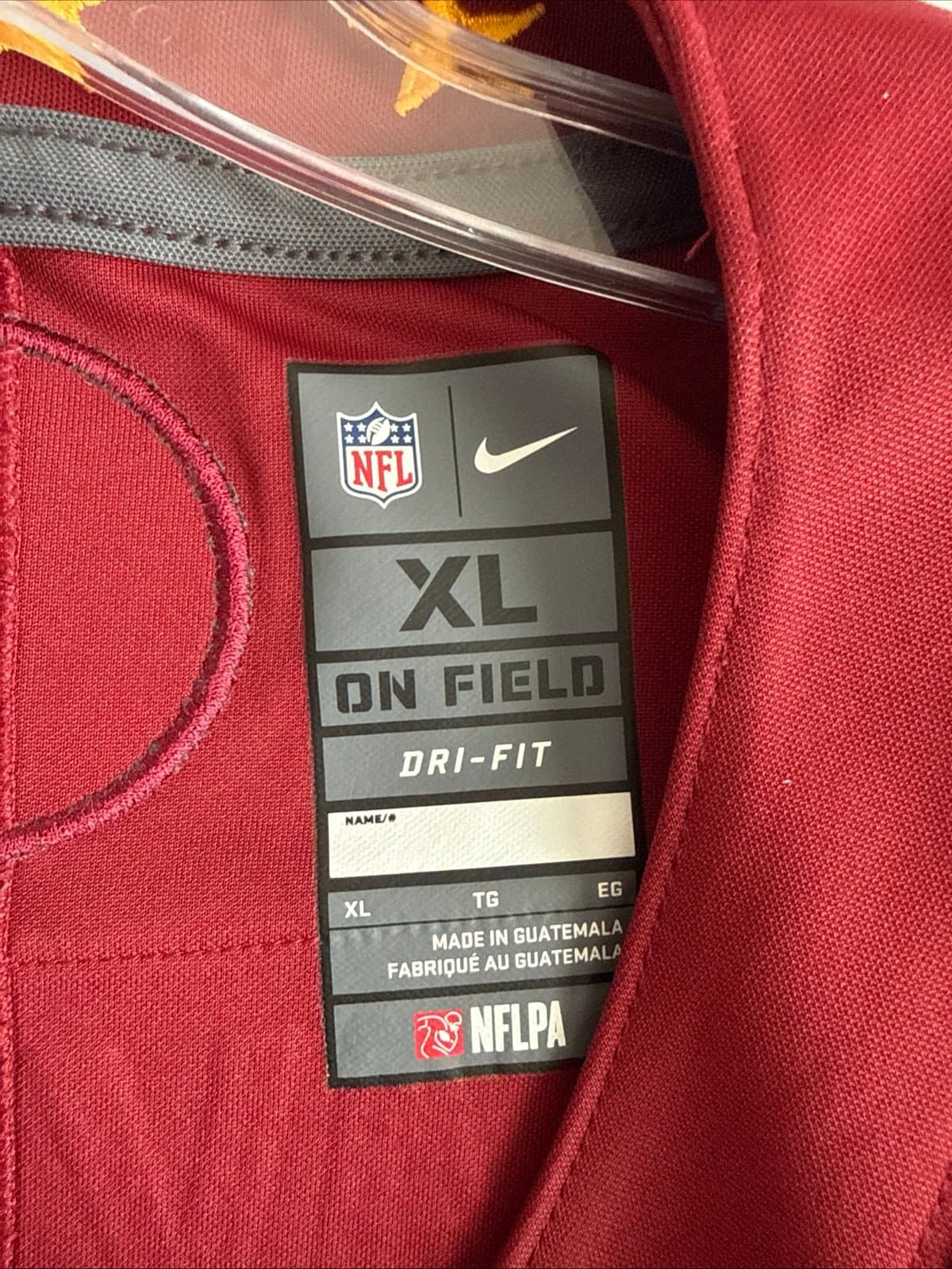 Men’s Nike Sean Taylor #21 Washington Commanders Vapor Lmtd Jersey Sz XL - RARE - Thumbnail 4