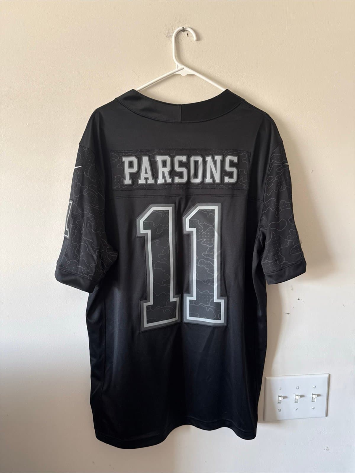 Men's Nike Micah Parsons #11 Dallas Cowboys RFLCTV Limited NFL Jersey Sz L RARE - Thumbnail 6