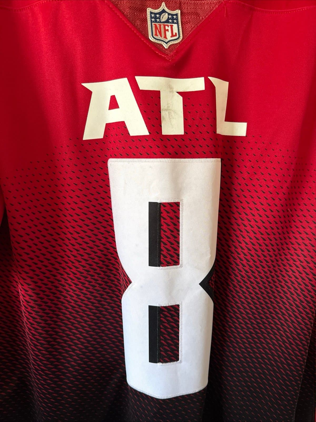 Men’s Nike Kyle Pitts #8 Atlanta Falcons Alternate Vapor Lmtd Jersey Sz L - RARE - Thumbnail 2