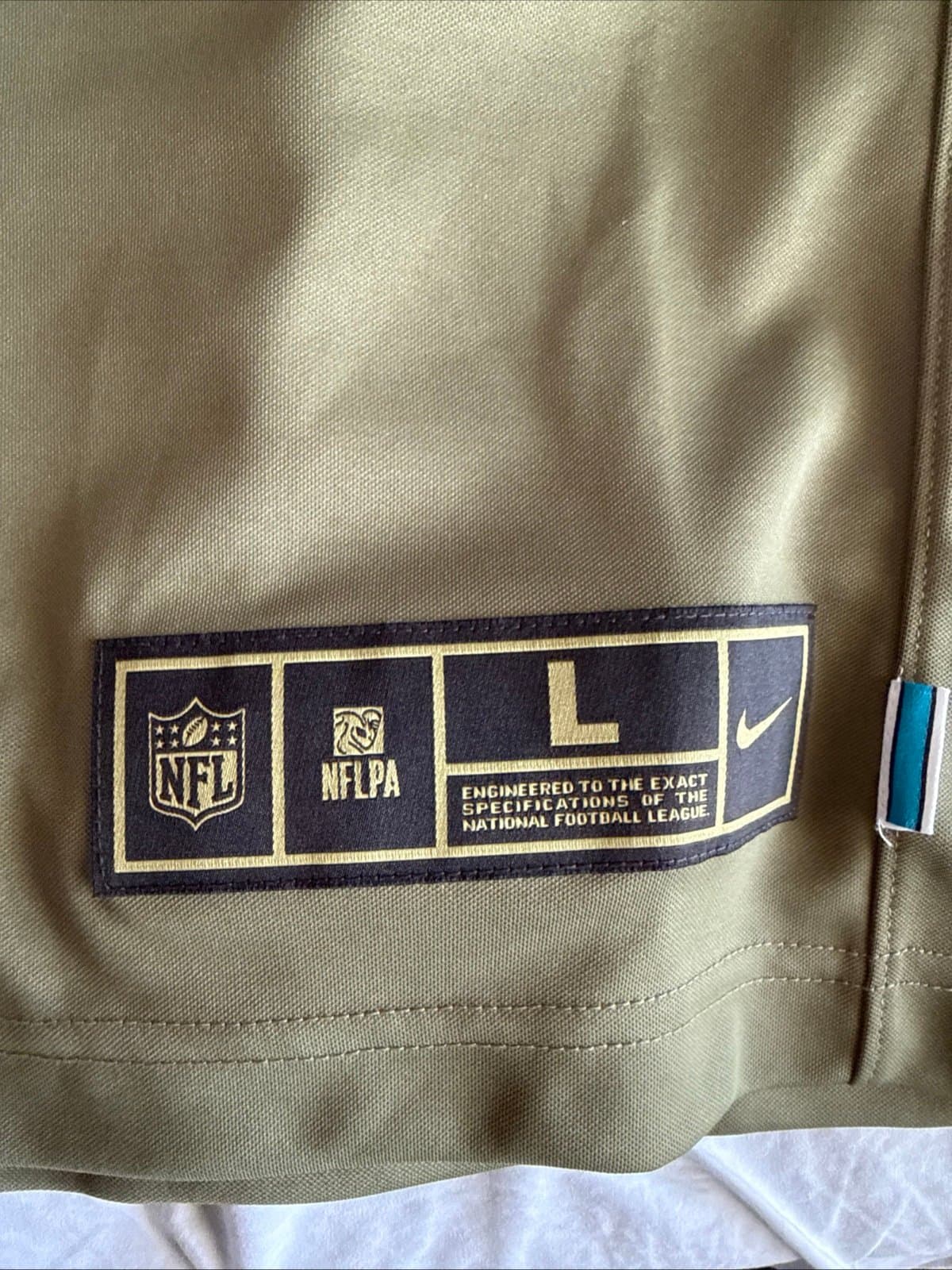 Men’s Nike Christian McCaffrey #22 Panthers Salute To Service Lmtd Jersey Sz L - Thumbnail 3