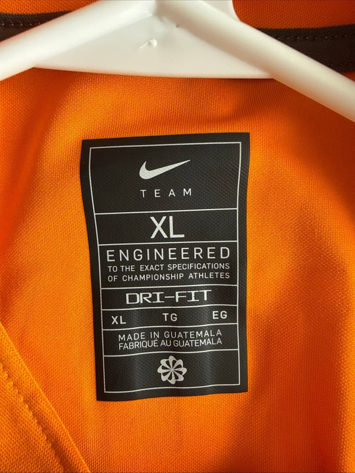 Men’s Nike Joe Milton III #7 Tennessee Volunteers Jersey Sz XL - Orange RARE - Thumbnail 4