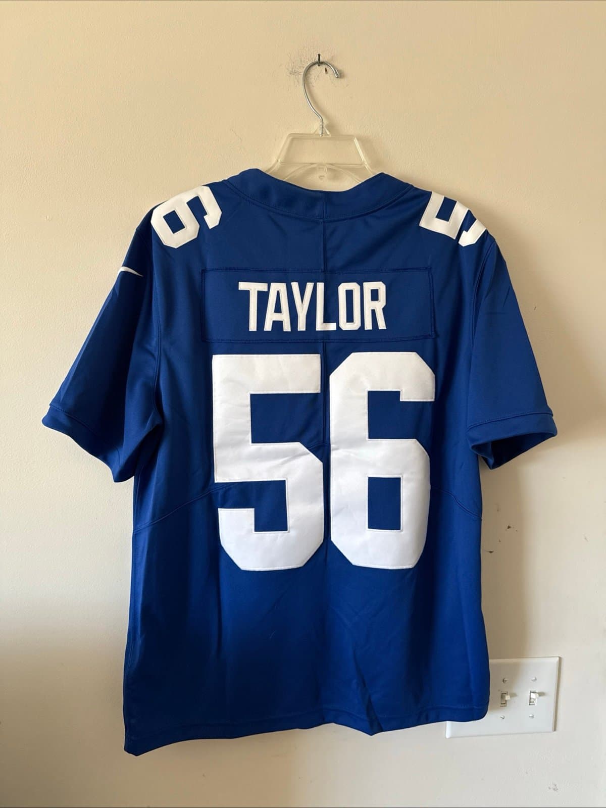 Men’s Nike Lawrence Taylor #56 New York Giants Vapor Lmtd Jersey Sz L - NWT RARE - Thumbnail 7