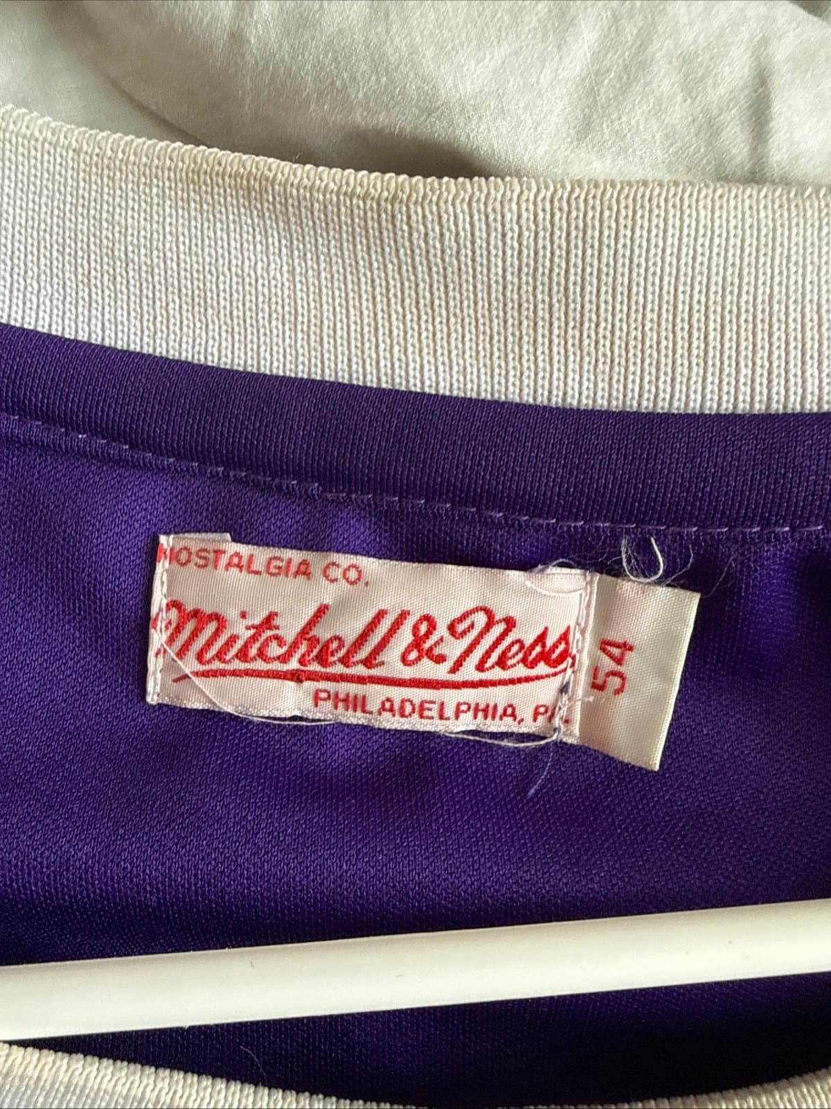 Men’s Mitchell & Ness Magic Johnson #32 1979-80 LA Lakers Jersey Sz 54 - RARE - Thumbnail 4