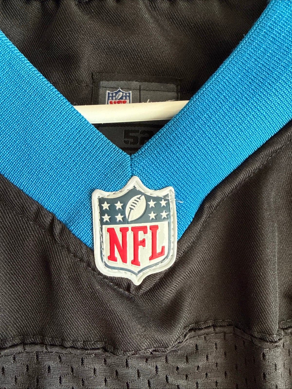 Men’s Nike Cam Newton #1 Carolina Panthers 20th Anniversary Jersey Sz 52 - RARE - Thumbnail 5