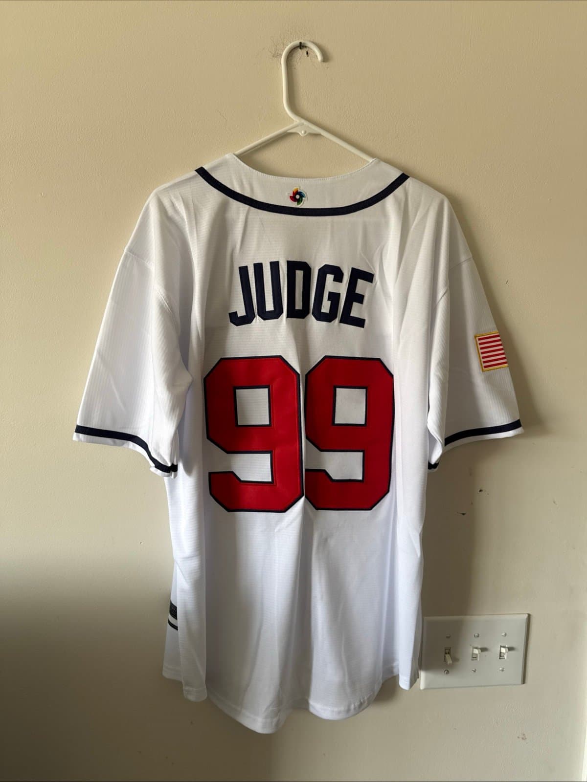 Men’s Nike Aaron Judge #99 Team USA 2026 World Baseball Classic Jersey Sz L - Thumbnail 6