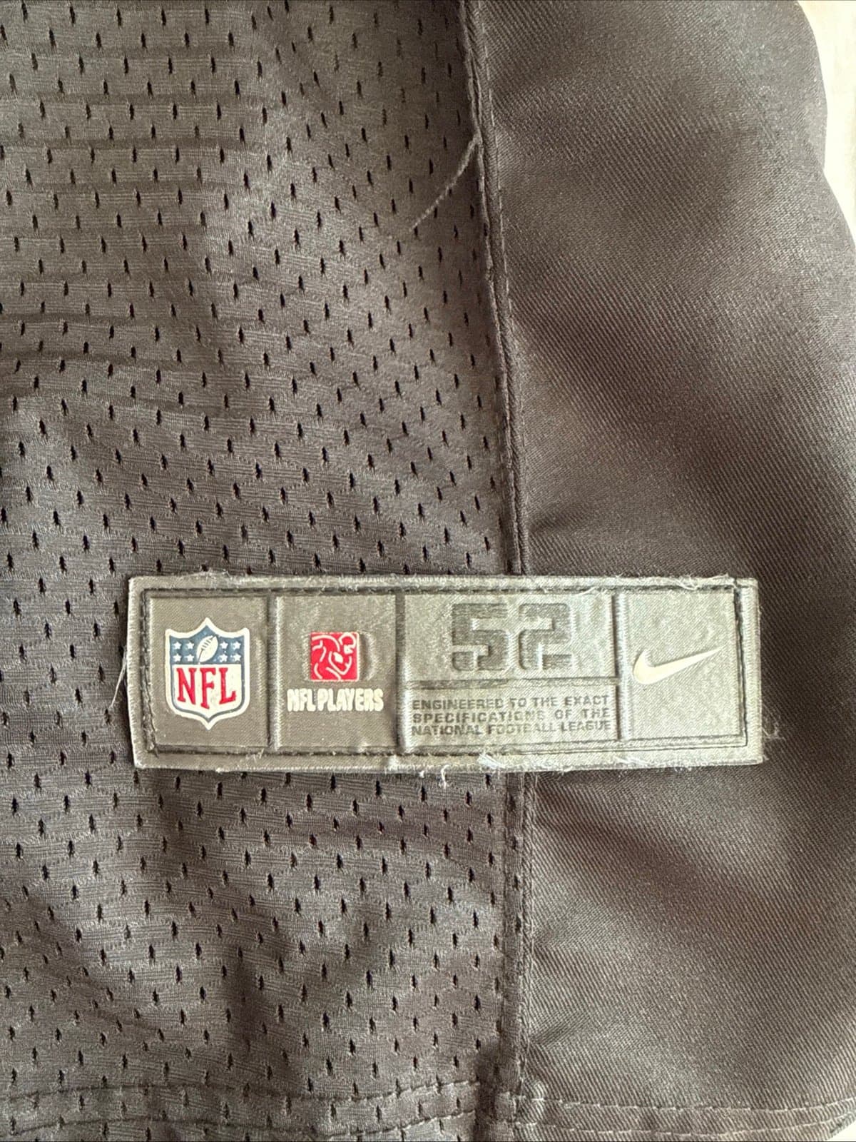 Men’s Nike Cam Newton #1 Carolina Panthers 20th Anniversary Jersey Sz 52 - RARE - Thumbnail 3