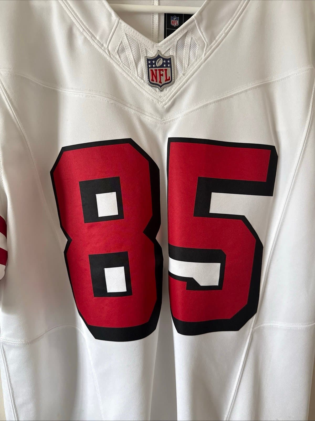 Men’s Nike George Kittle #85 49ers Vapor Limited COLOR RUSH Jersey Sz M - RARE - Thumbnail 2