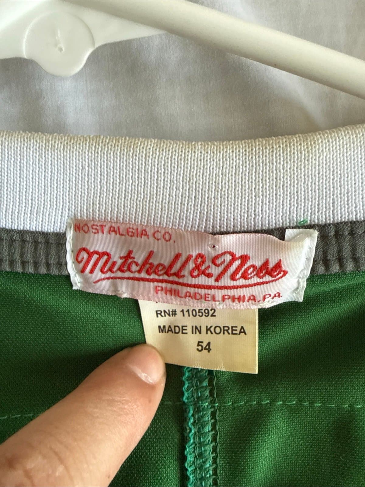 Men’s Mitchell & Ness Joe Klecko #73 NY Jets 1984 Jersey Silver Anniv Sz 54 RARE - Thumbnail 4