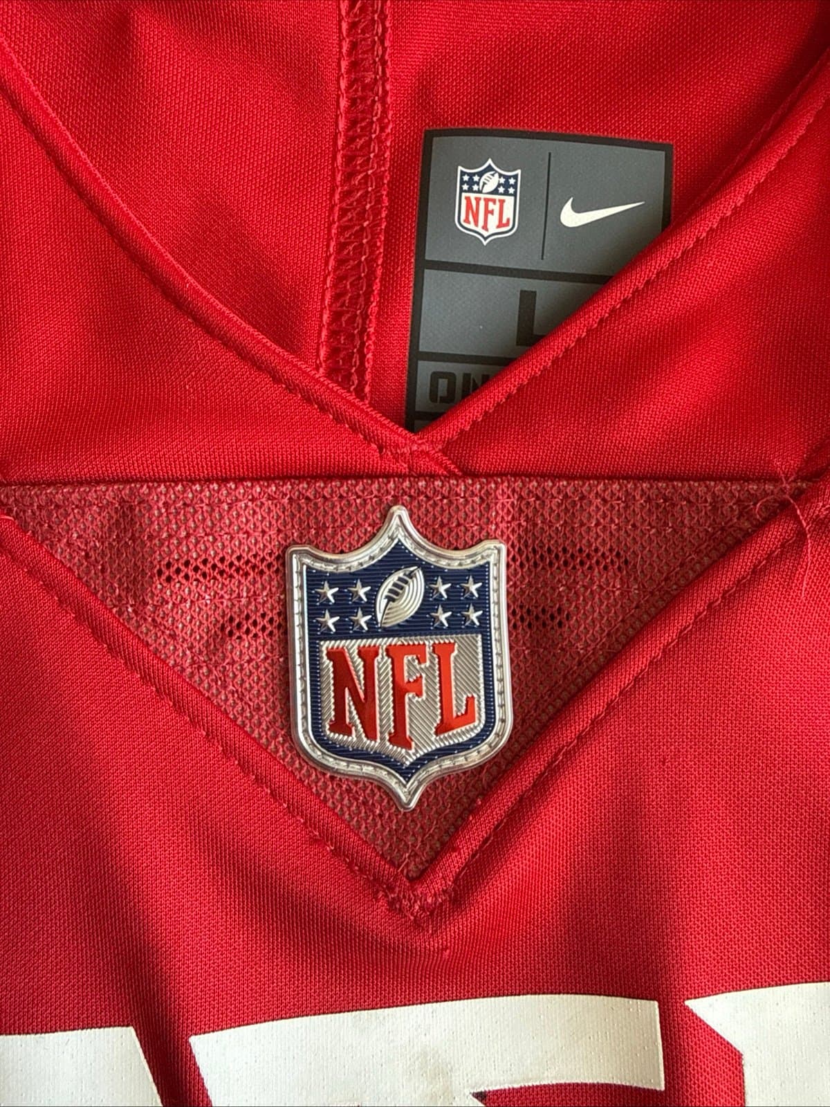 Men’s Nike Kyle Pitts #8 Atlanta Falcons Alternate Vapor Lmtd Jersey Sz L - RARE - Thumbnail 5