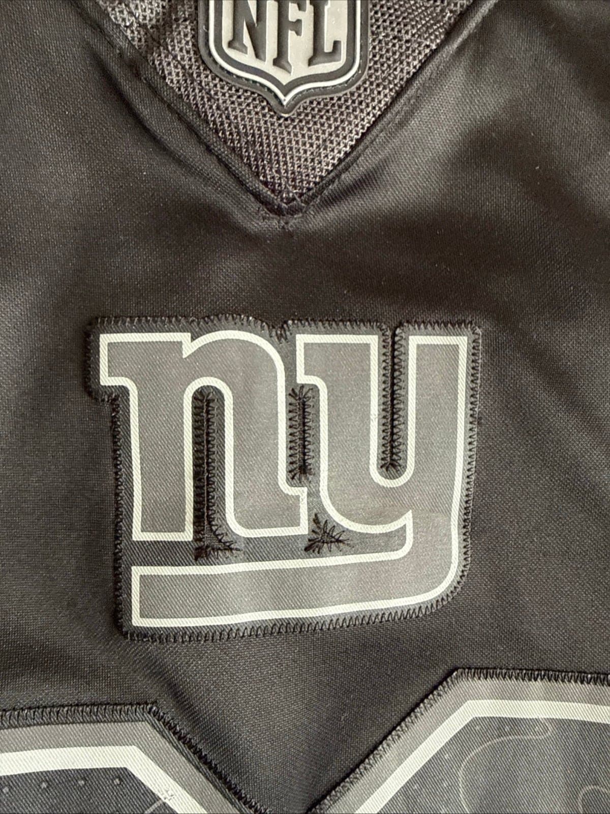 Men's Nike Saquon Barkley #26 New York Giants RFLCTV Limited Jersey Sz XL RARE - Thumbnail 6
