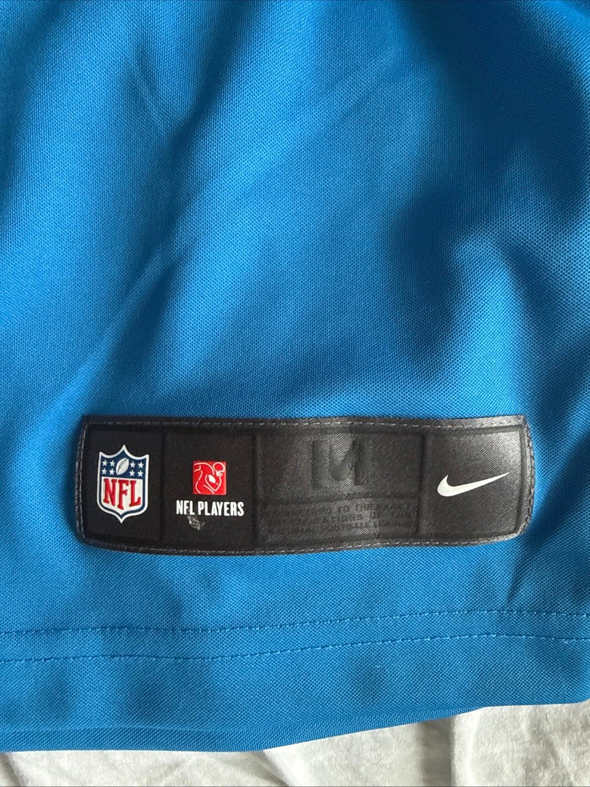 Men’s Nike Golden Tate #15 Detroit Lions Vapor Lmtd Alt Jersey Sz M - Blue RARE - Thumbnail 3