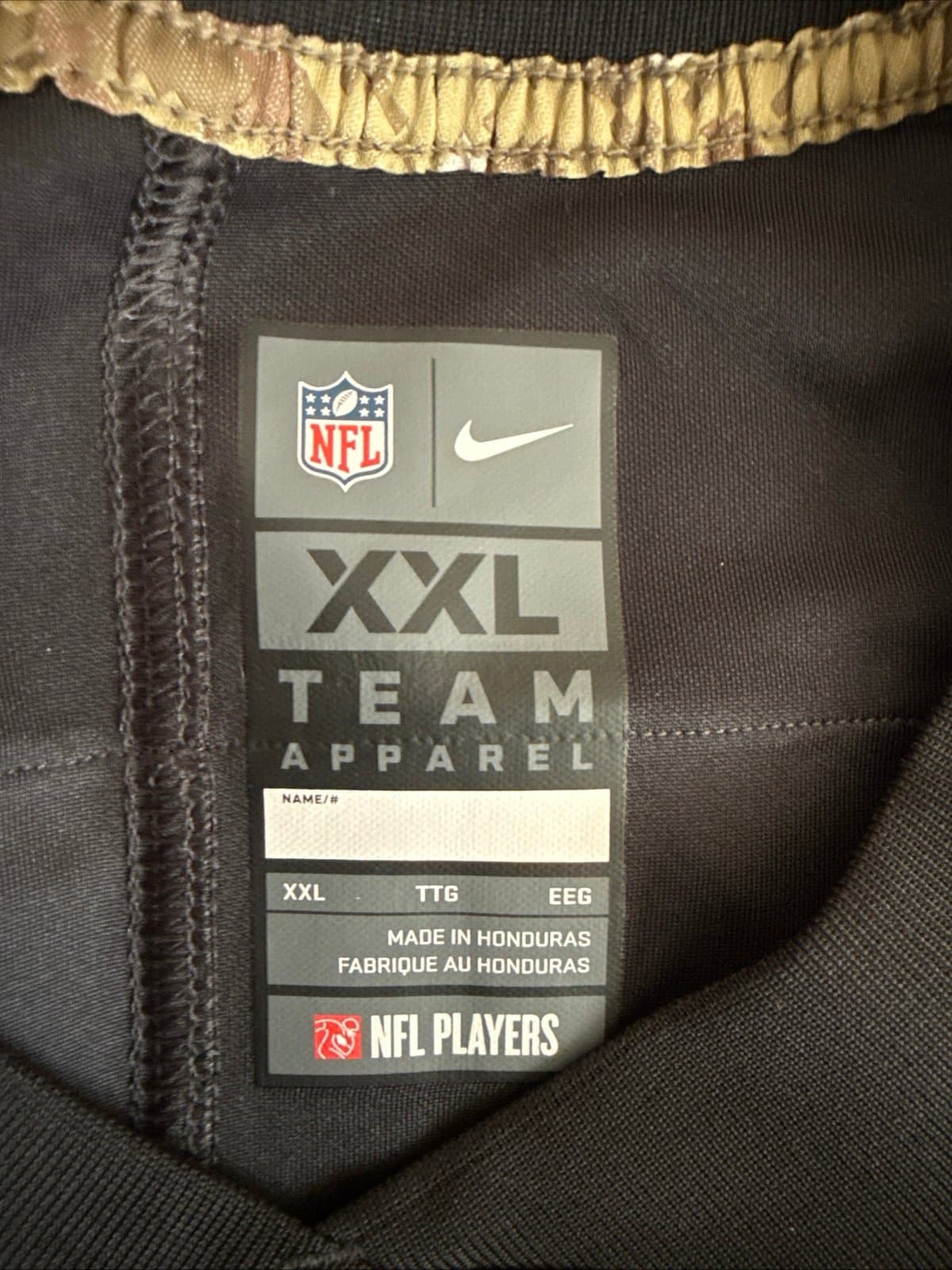 Men’s Nike Julio Jones #11 Falcons 2020 Salute to Service Jersey Sz 2XL NWT RARE - Thumbnail 4