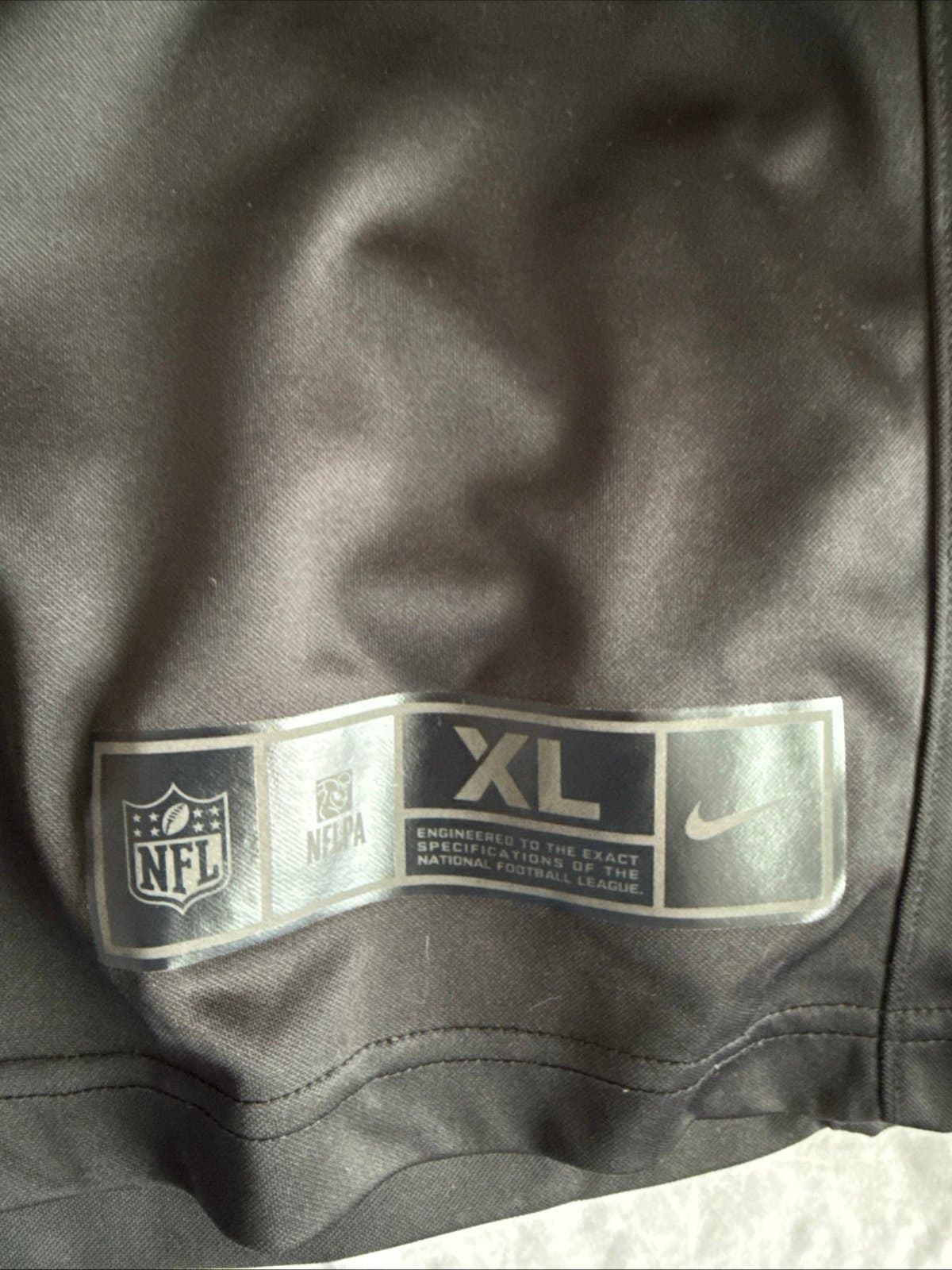 Men's Nike Saquon Barkley #26 New York Giants RFLCTV Limited Jersey Sz XL RARE - Thumbnail 3