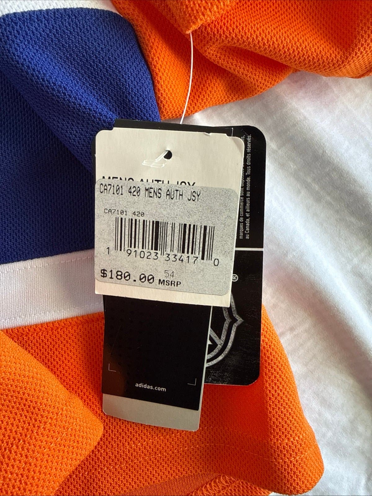 Men’s adidas Noah Dobson #8 Signed New York Islanders Jersey Sz 54 - NWT RARE - Thumbnail 5