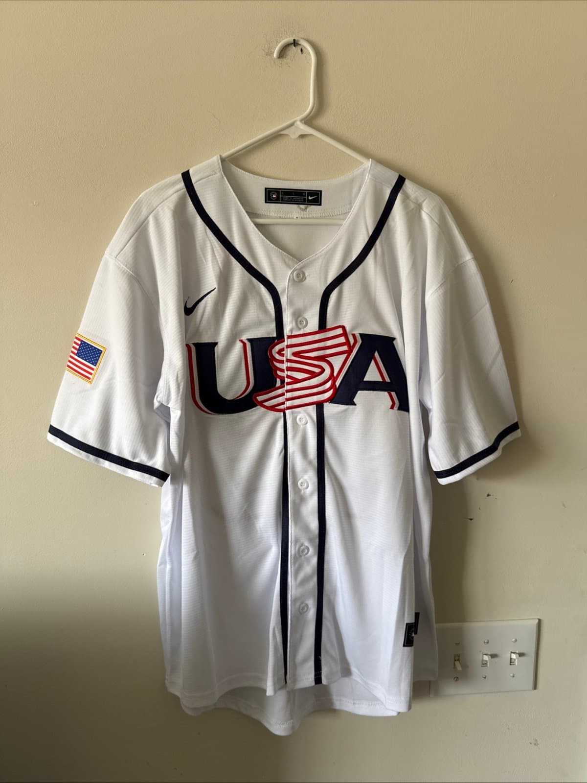 Men’s Nike Aaron Judge #99 Team USA 2026 World Baseball Classic Jersey Sz L - Image 1