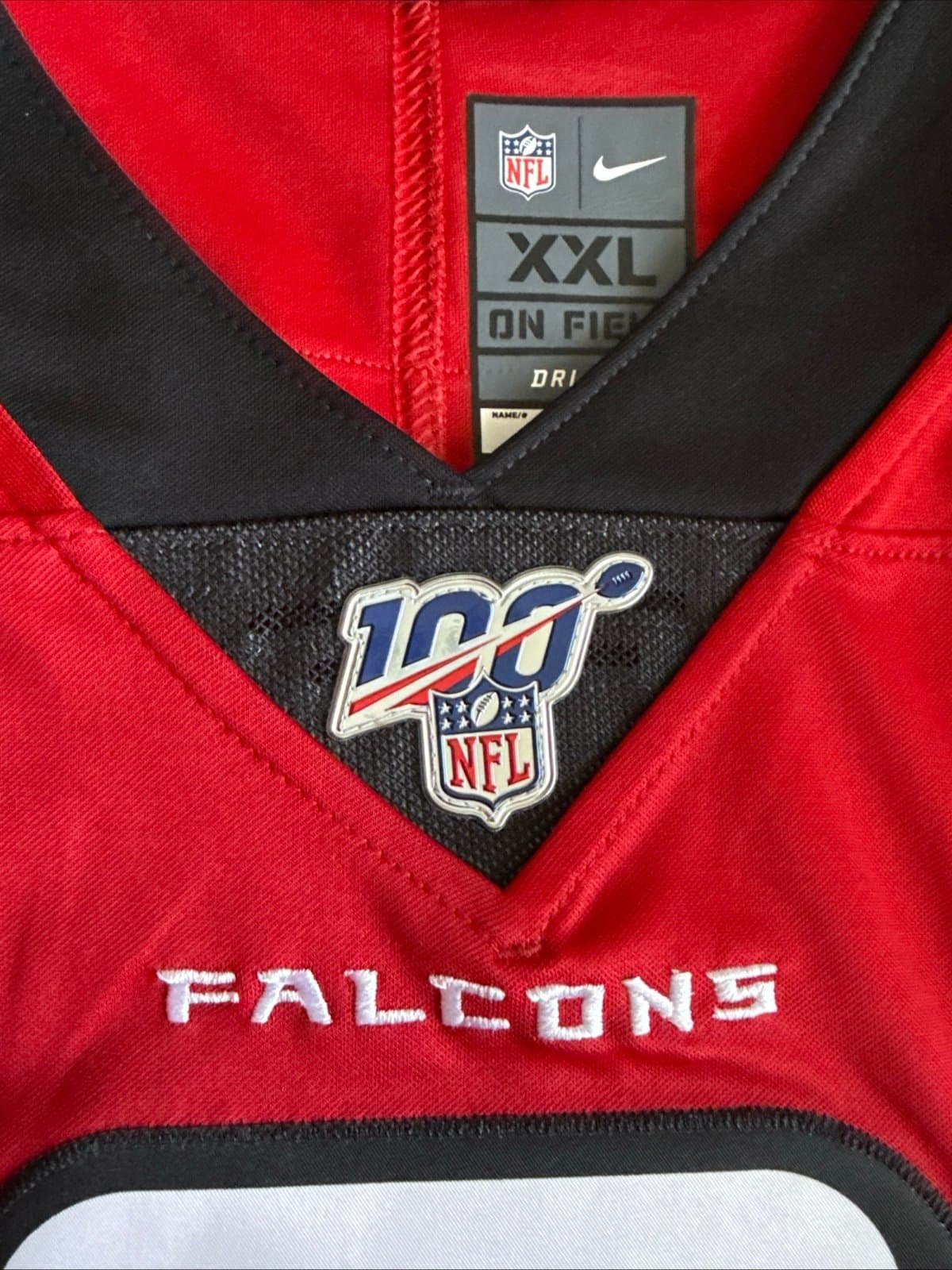 Men's Nike Matt Ryan #2 Atlanta Falcons Vapor Lmtd 100 Jersey Sz 2XL - NWT RARE - Thumbnail 5