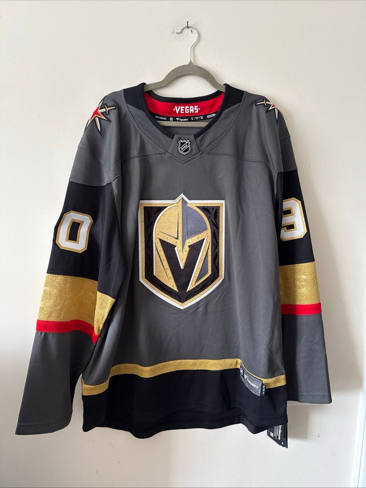 Men’s Fanatics Robin Lehner #90 Signed Vegas Golden Knights Jersey Sz XL - NWT - Thumbnail 7